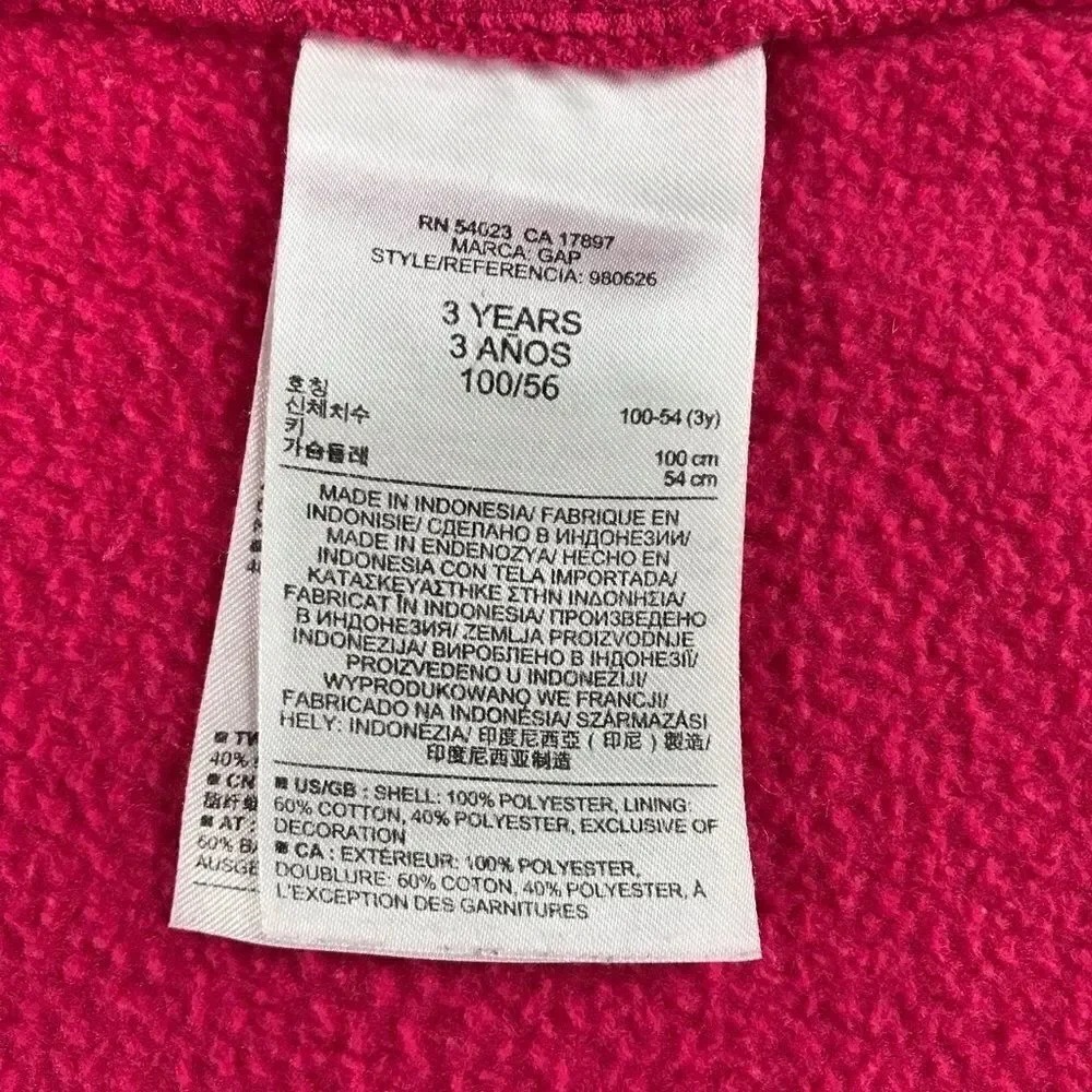 Baby Gap Full Zip Hoodie